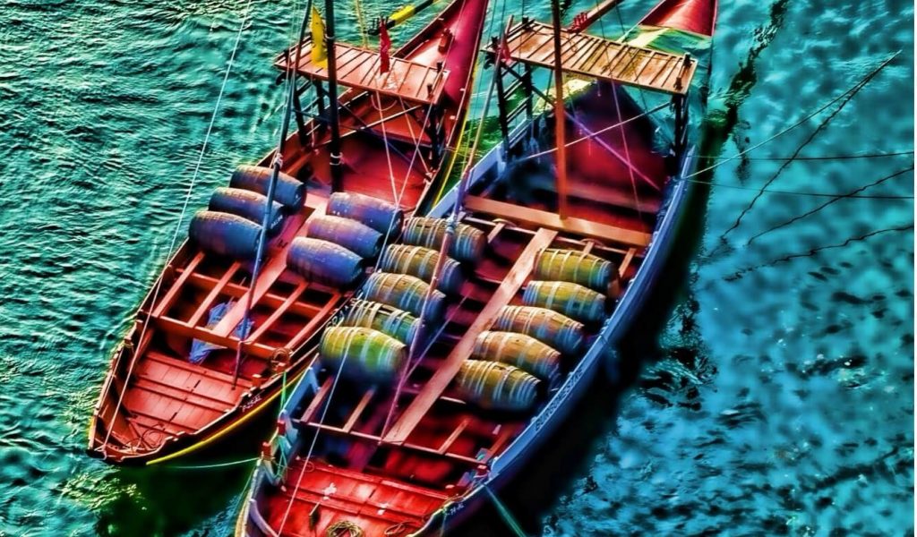 Boote auf dem Douro Boote auf dem Douro